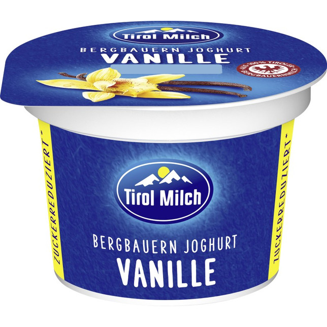 Tirol Milch Fruchtjoghurt 100g Vanille 3,2%Fett
