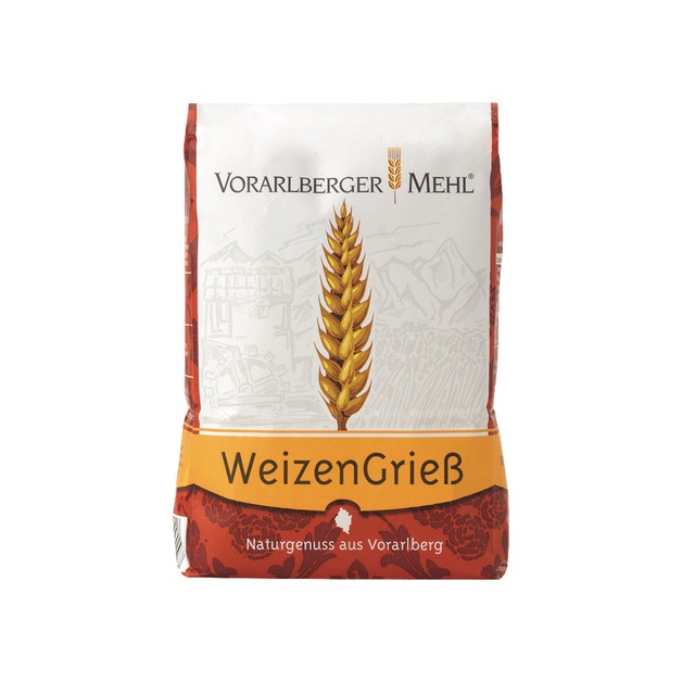 Vorarlberger Mehl Weizen Grieß 1 kg