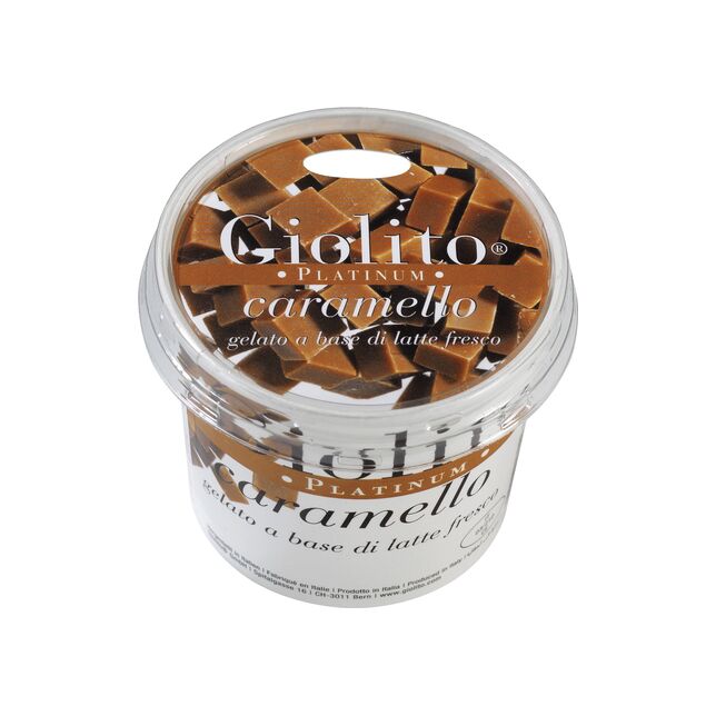 Glace Becher Caramel Giolito 16x120ml