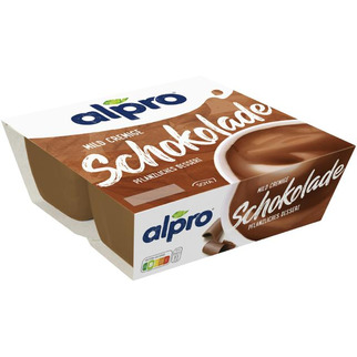Alpro Soyadessert Schokolade Mildfein 4x125g