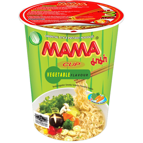 ®︎mama MUNDO AG - Mama Instant Nuddel Suppe Gemüsegeschmack