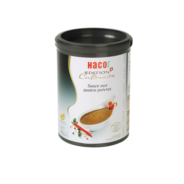 Sauce aux quatre poivres EC Paste Haco 750g