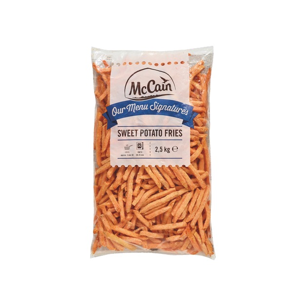 McCain Sweet Potato Fries 11mm, tiefgekühlt 2,5 kg