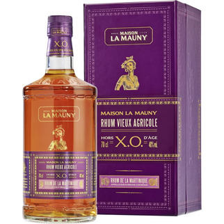 La Mauny Rhum Vieux XO.,im GK, 40% 0,7l