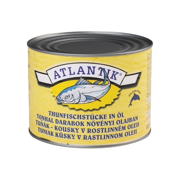 Atlantik Thunfisch Chunks in Öl 1,7 kg