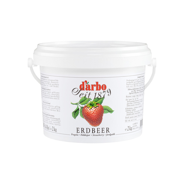 Darbo Erdbeer Konfitüre 45% Fruchtanteil 2 kg