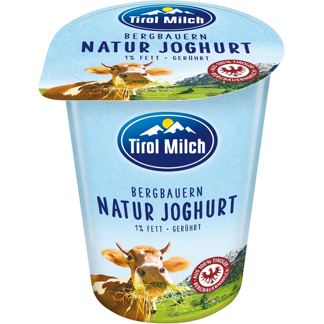 Tirol Milch Naturjoghurt 1,0%Fett 250g