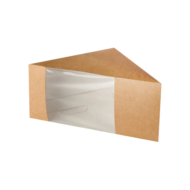 Pap Star Sandwichboxen mit Sichtfenster 8,2 cm 50er