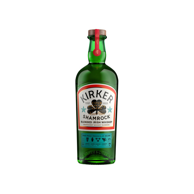Kirker Shamrock Blended Irish Whiskey 0,7 l