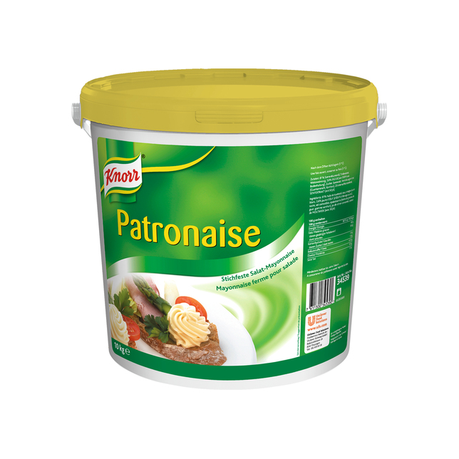Mayonnaise fest Patronaise Knorr 10kg