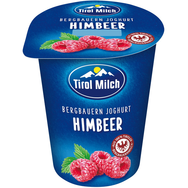 Tirol Milch Fruchtjoghurt 180g Himbeer 3,2% Fett