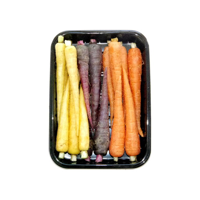 Mini-Karotten farbig rainbow