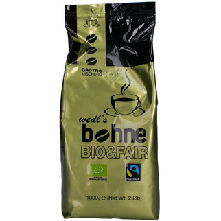 Wedl's Bohne Bio&Fair         1 kg gemahlen