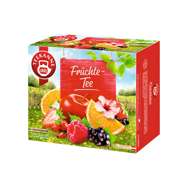 Teekanne Früchtegarten Früchte Mischung 40er