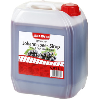 Selex schwarze Johannisbeer Sirup 5l