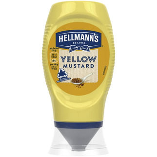 Hellmanns Yellow Mustard 250ml Squeeze Flasche