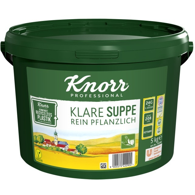 Knorr Klare Suppe rein pflanzlich 5kg