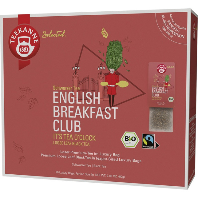 Teekanne Bio Selection Luxury Bag English Breakfast Club