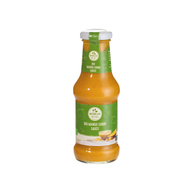 NFU Bio Gourmet Sauce Curry Mango 250 ml