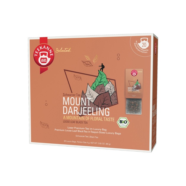 Teekanne Bio Luxury Bag Darjeeling 20er