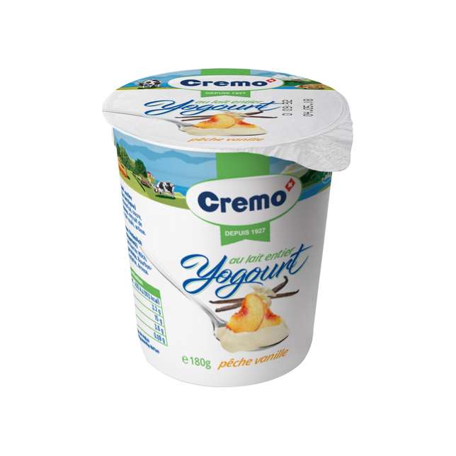 Joghurt Pfirsich/Vanille 10 x 180 g Crem