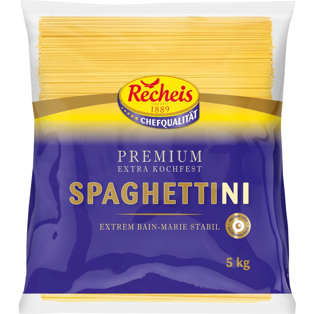 Recheis Premium Spaghettini extra kochfest 5kg