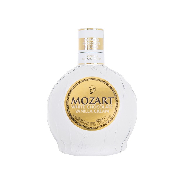 Mozart white Choco Likör aus Österreich 0,7 l