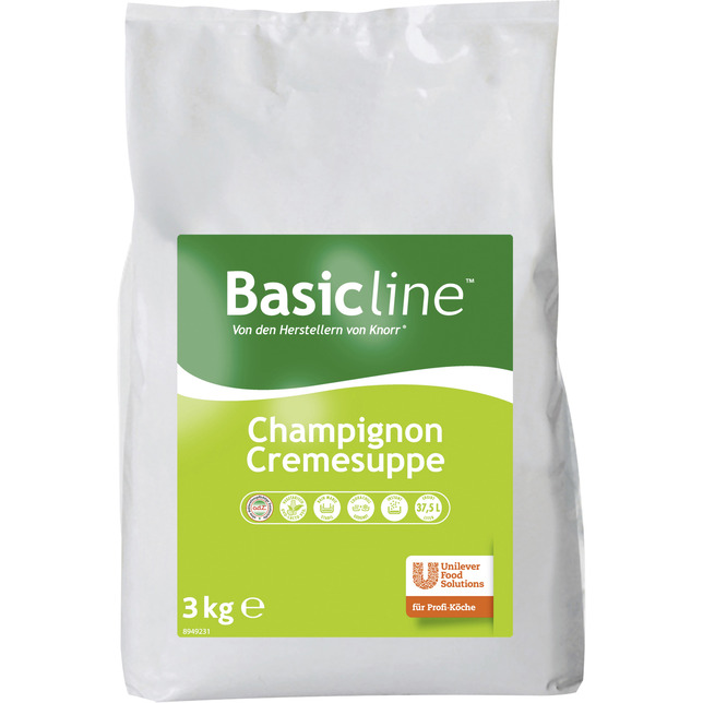 Basic Line Champignon Cremesuppe 3kg