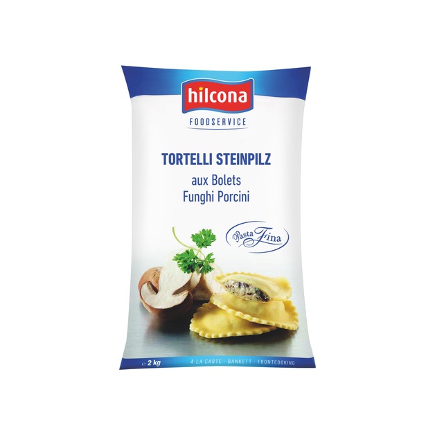 Hilcona Tortelli Steinpilz tiefgekühlt 2 kg