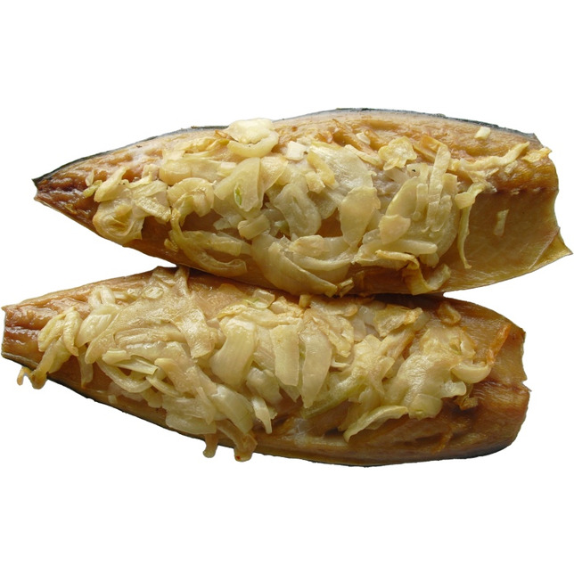 Makrelen Filet mit Mexico/Zwiebel, heiß geräuchert - 1kg
