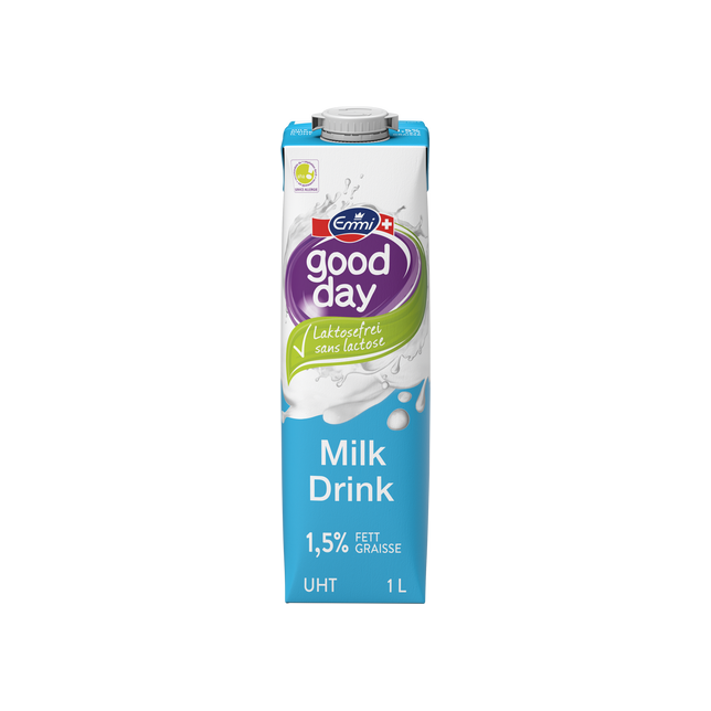 Milch Milchdrink UHT 1,5% laktosefrei  1lt