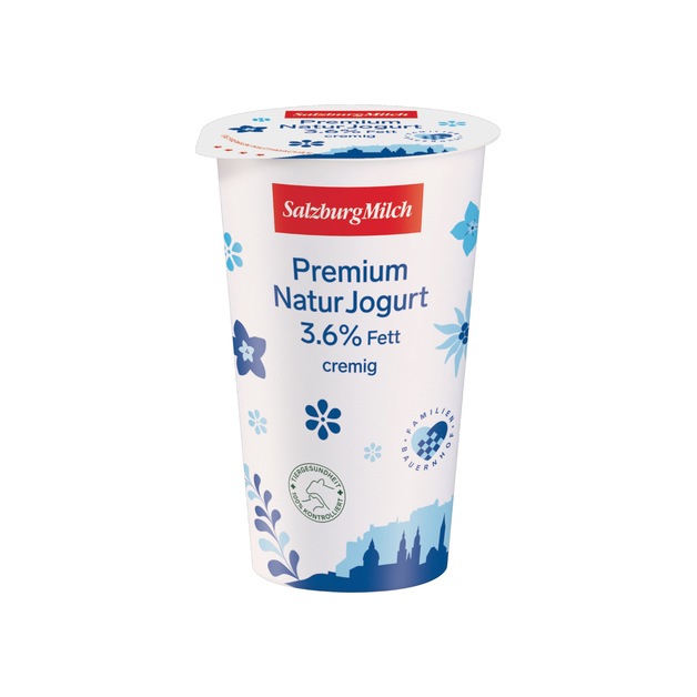 SalzburgMilch Premium Naturjoghurt cremig 3,6% Fett 250 g