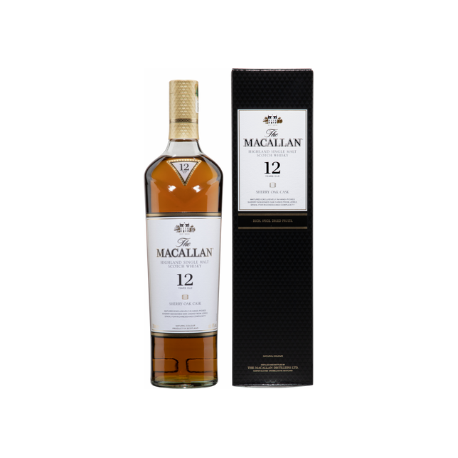 Whisky Macallan s.Malt Sherry Oak 12y. 40ø 7dl