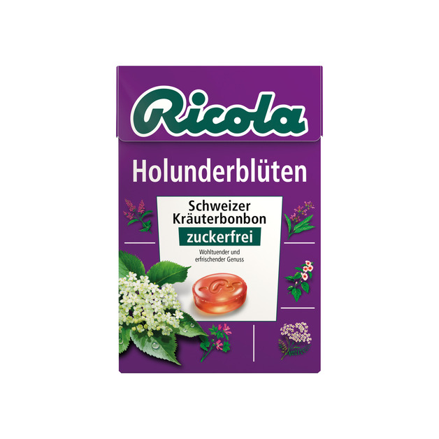 Ricola Holunderblüte Zuckerfrei 50 g
