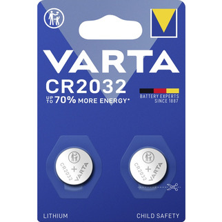 Varta Electronics CR2032 2er Blister Batterie