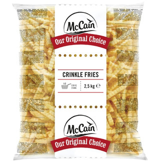 McCain Crinkle Fries 2,5kg