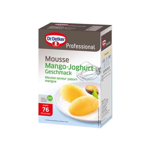 Mousse Mango-Joghurt Dr. Oetker 1kg