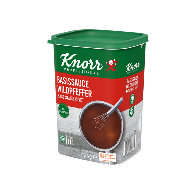 Sauce Basis Wildpfeffer Pulver Knorr 1,1kg