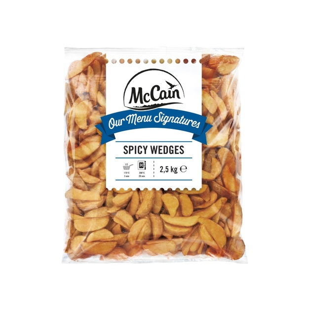 McCain Spicy Wedges 2500g