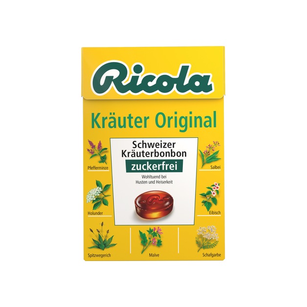 Ricola Kräuter Original Zuckerfrei 50 g