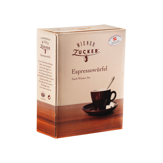 Wiener Zucker Espressowürfel 500 g