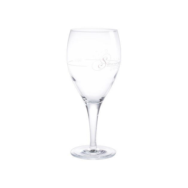 Weinglas Sommer-Gespritzter H = 191 mm, Inhalt = 350 ml, mit 1/8 + 1/4 l Füllmarke