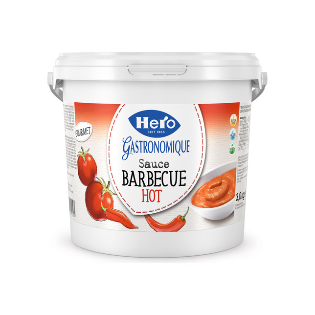 Sauce Barbecue hot Gourmet Hero 3kg