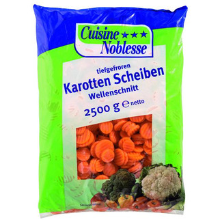 Cuisine Noblesse Karotten Scheiben 2,5kg unkalibriert