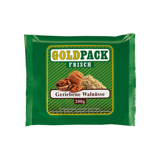 Goldpack Walnüsse frisch gerieben 200 g