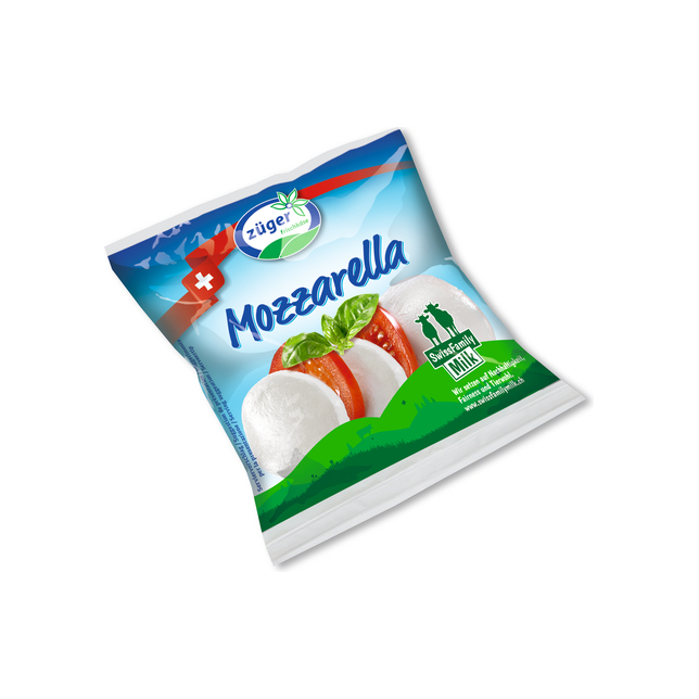 Mozzarella Kugel CH 45% FiT  Züger 5x150g