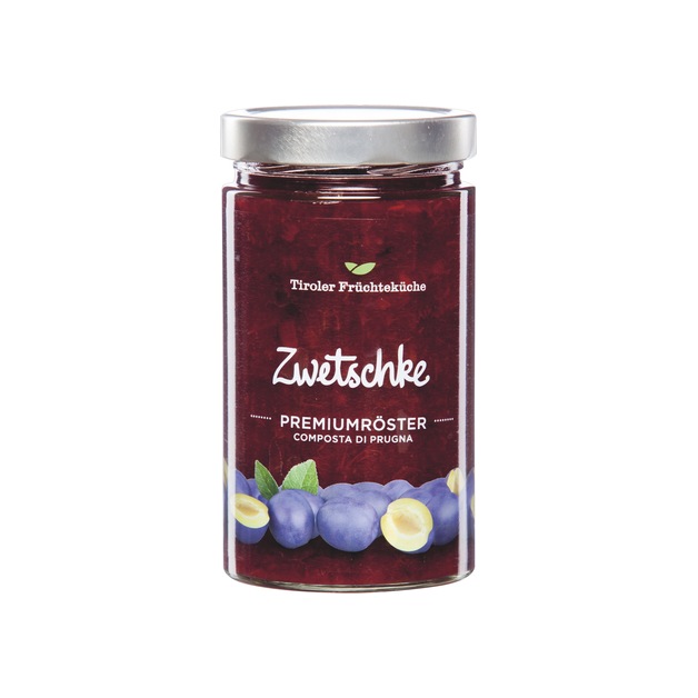 Tiroler Früchteküche Zwetschkenröster im Glas 720 g