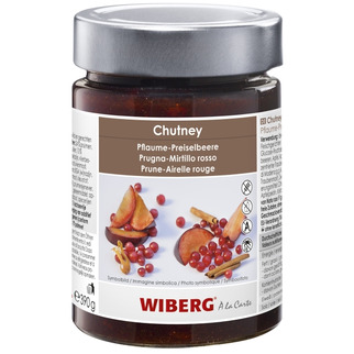 Wiberg Chutney Pflaume-Preiselbeer 390g