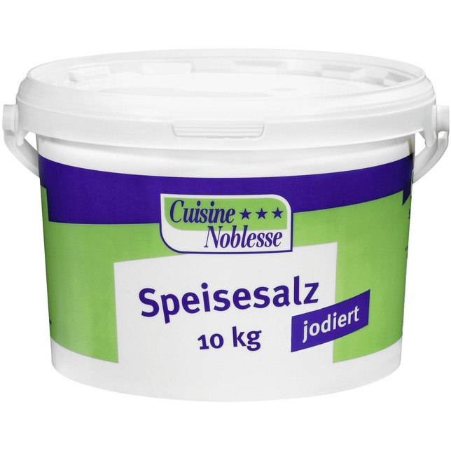 Cuisine Noblesse Speisesalz jodiert 10 Kilo Eimer