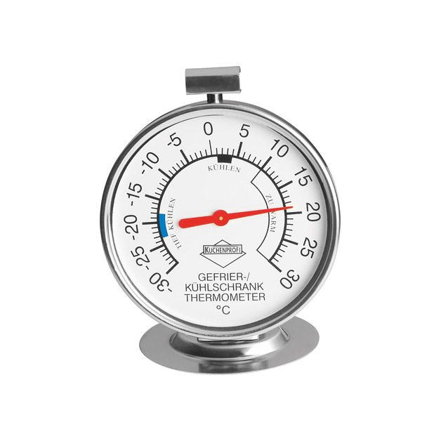 Küchenprofi Kühlschrank Thermometer Edelstahl